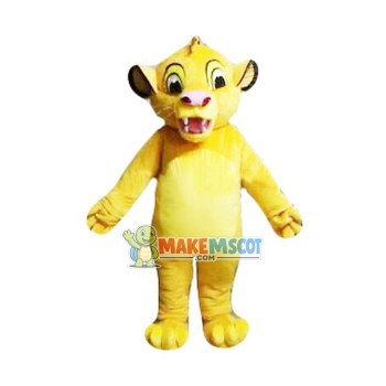 Lion King Simba Cartoon Mascot Costume Lion King Simba Cartoon Mascot Costume