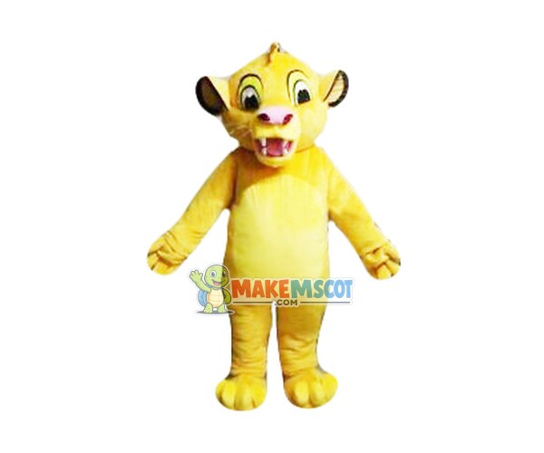 Lion King Simba Cartoon Mascot Costume Lion King Simba Cartoon Mascot Costume
