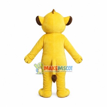 Lion King Simba Cartoon Mascot Costume Lion King Simba Cartoon Mascot Costume