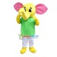 Positive Yellow Elephant Mascot Costume Positive Yellow Elephant Mascot Costume