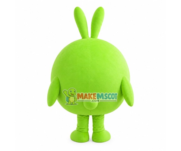 Lovely Green Doll Mascot Costume for Adult Lovely Green Doll Mascot Costume for Adult