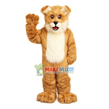 Soft Furry Dog Adult Mascot Costume