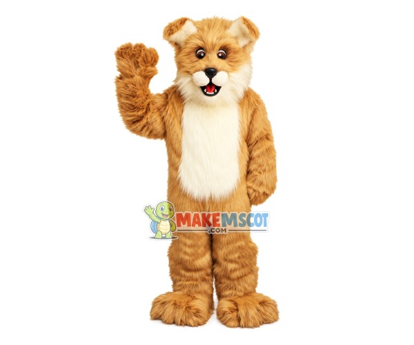 Soft Furry Dog Adult Mascot Costume Soft Furry Dog Adult Mascot Costume