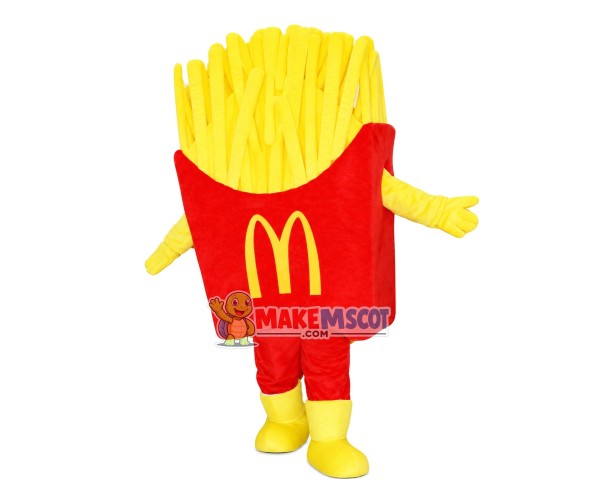 McDonalds Boxed Fries Mascot Costume