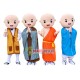 Little Monk Of The Temple Mascot Costume Little Monk Of The Temple Mascot Costume