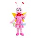 Joyous Pink Flower Butterfly Mascot Costume Joyous Pink Flower Butterfly Mascot Costume