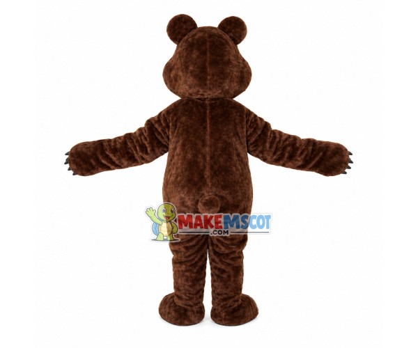Plush Misha Bear Mascot Cartoon Costume Plush Misha Bear Mascot Cartoon Costume