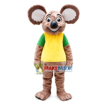 Agreeable Brown Koala Mascot Costume Agreeable Brown Koala Mascot Costume