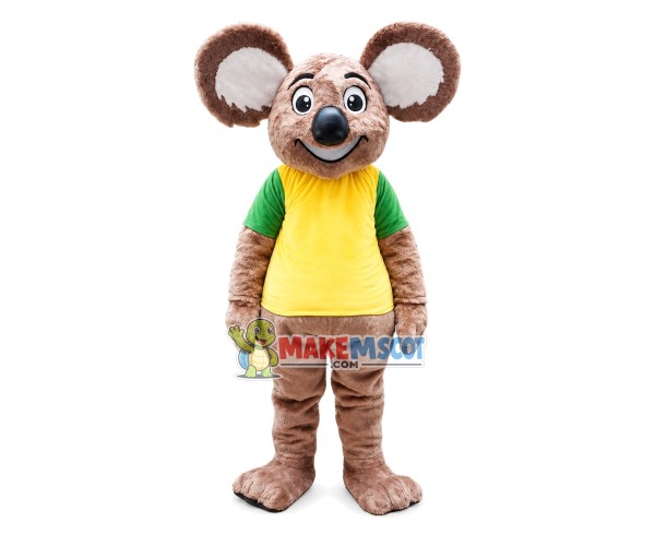 Agreeable Brown Koala Mascot Costume