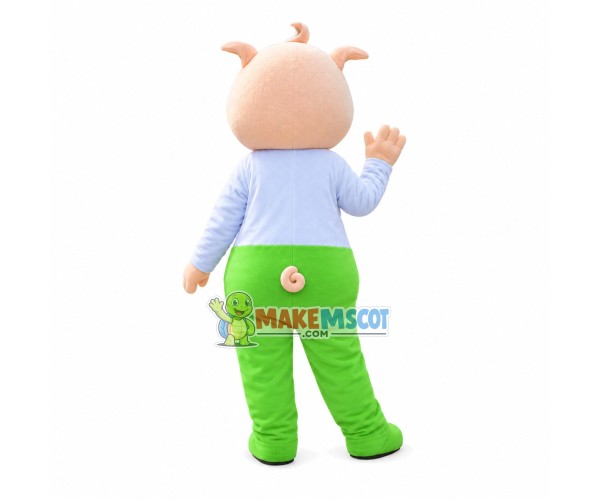 Snot Pig Cartoon Mascot Costume