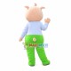 Snot Pig Cartoon Mascot Costume