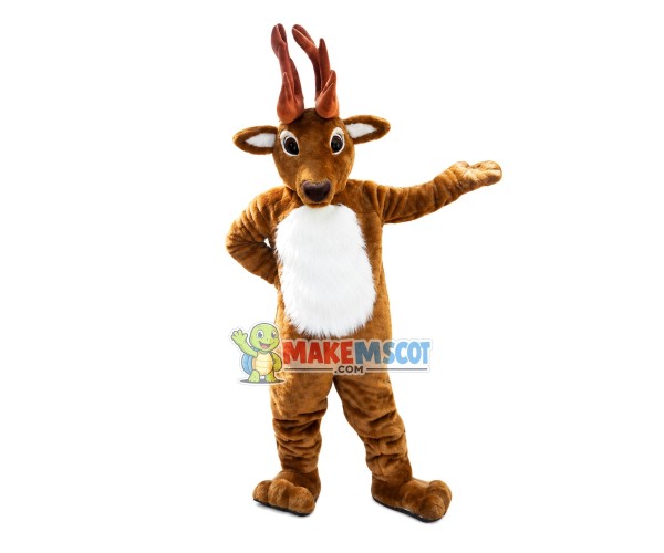 Reindeer In Order Mascot Costume Reindeer In Order Mascot Costume