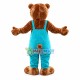 Amicable Brown Bear Mascot Adult Costume