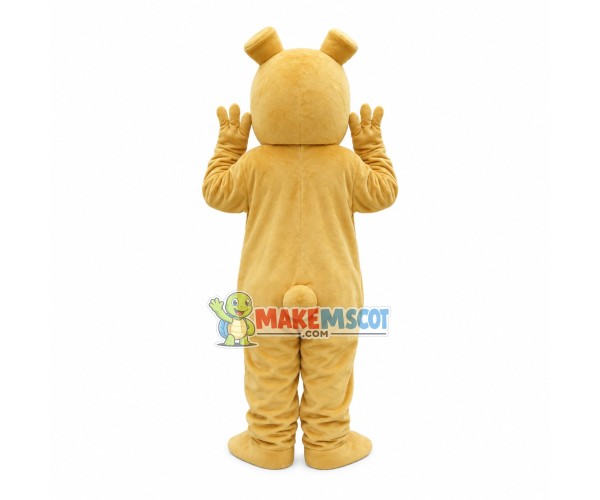 Frightening Big Bulldog Mascot Costume Frightening Big Bulldog Mascot Costume