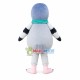 Bird With Blue Head Mascot Costume Bird With Blue Head Mascot Costume