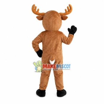 Mild Little Elk Mascot Costume Mild Little Elk Mascot Costume