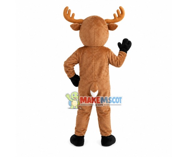 Mild Little Elk Mascot Costume Mild Little Elk Mascot Costume
