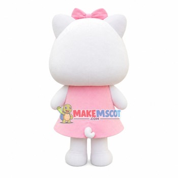 Cute Pink Pig Sister Mascot Costume