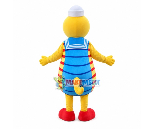 Striped Hippocampus Mascot Costume Striped Hippocampus Mascot Costume