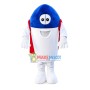 Crayons With Drawing Board Mascot Costume
