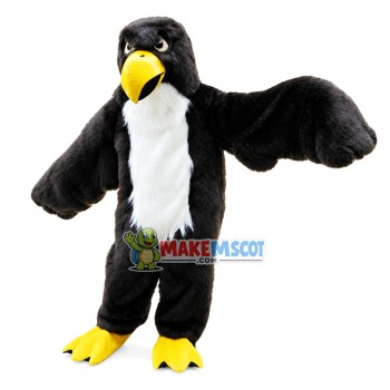 Spreading Wings Hairy Eagle Mascot Costume