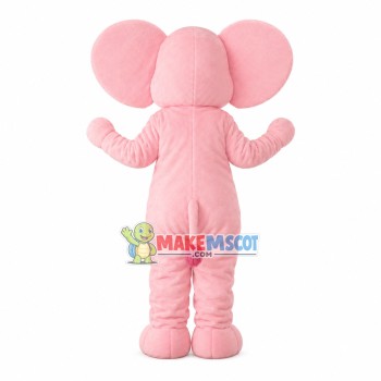 Jolly Young Elephant Mascot Costume