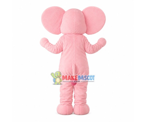 Jolly Young Elephant Mascot Costume Jolly Young Elephant Mascot Costume