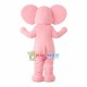 Jolly Young Elephant Mascot Costume Jolly Young Elephant Mascot Costume