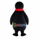 Noisy Penguin With Scarf Mascot Costume Noisy Penguin With Scarf Mascot Costume