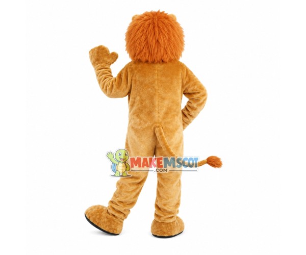 Walking Casual Lion Mascot Costume Walking Casual Lion Mascot Costume