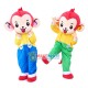 Playful Cute Twins Monkey Mascot Costume