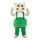 Hippo With Green Pants Mascot Costume Hippo With Green Pants Mascot Costume