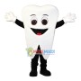 Solid White Tooth Mascot Costume