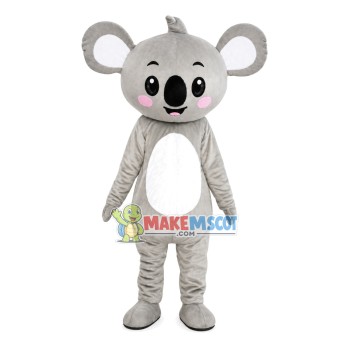 Shy Big Size Koala Mascot Costume
