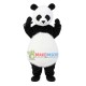 Precious Panda Mascot Costume Long Wool