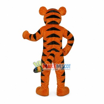 Naive Jumping Tiger Mascot Costume