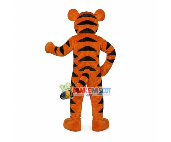 Naive Jumping Tiger Mascot Costume Naive Jumping Tiger Mascot Costume