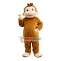 Photographed Kind Monkey Mascot Costume