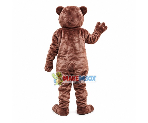 Brown Soft Beaver Mascot Costume
