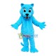 Blue Panther With Sharp Claws Mascot Costume Blue Panther With Sharp Claws Mascot Costume