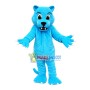 Blue Panther With Sharp Claws Mascot Costume