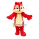 Soft Lightweight Red Chipmunk Mascot Costume Soft Lightweight Red Chipmunk Mascot Costume