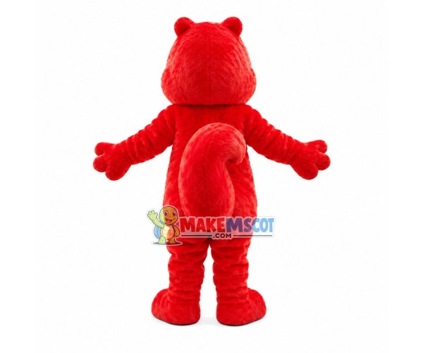 Soft Lightweight Red Chipmunk Mascot Costume Soft Lightweight Red Chipmunk Mascot Costume