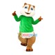 Fat Chipmunk Theodore Mascot Cartoon Costume Fat Chipmunk Theodore Mascot Cartoon Costume