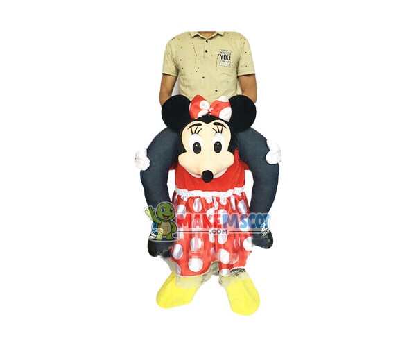 Minnie Prosthetic Legs Mascot Costume Minnie Prosthetic Legs Mascot Costume