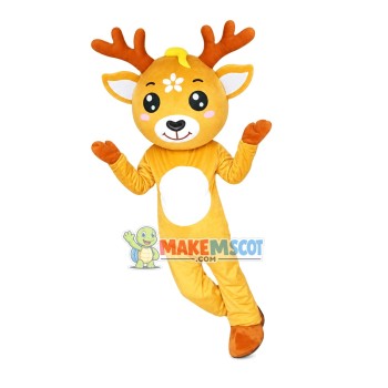 Ethereal Sika Deer Mascot Costume