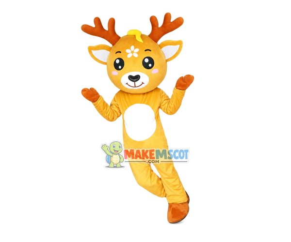 Ethereal Sika Deer Mascot Costume Ethereal Sika Deer Mascot Costume