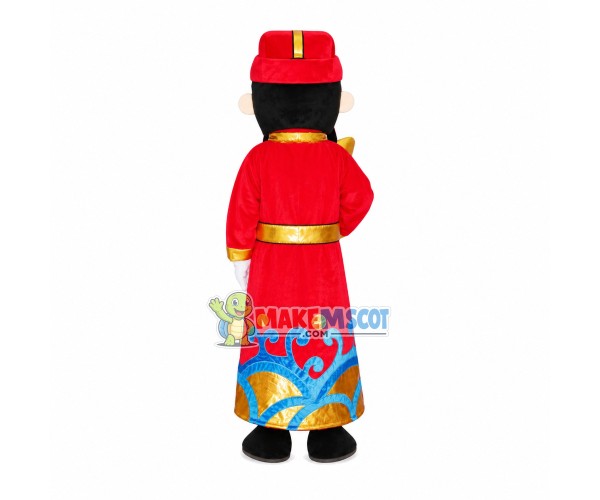 Chinese The God Of Wealth Mascot Costume Chinese The God Of Wealth Mascot Costume
