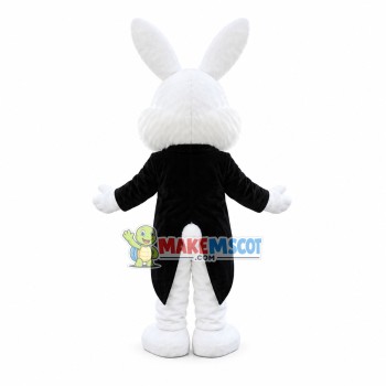 Tuxedo Easter Bunny Mascot Costume Tuxedo Easter Bunny Mascot Costume