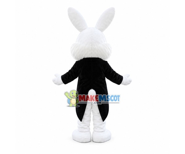 Tuxedo Easter Bunny Mascot Costume Tuxedo Easter Bunny Mascot Costume